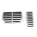 Produktbild Original VW T5 T6 Transporter Multivan Edelstahl Pedalkappen Set DSG Design Automatik Kappen