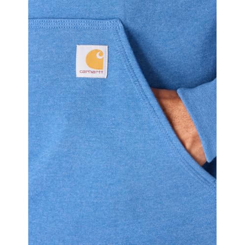 Image of Carhartt Men's Signature Sleeve Logo Midweight Sweatshirt Hooded