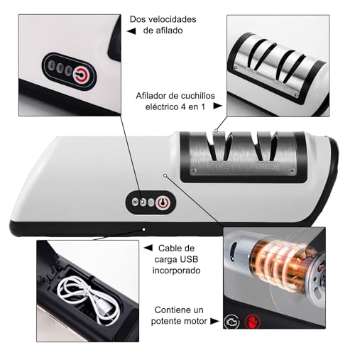 Comparativas de Afilador cuchillos eléctrico Top cinco. 14 Imagen adicional