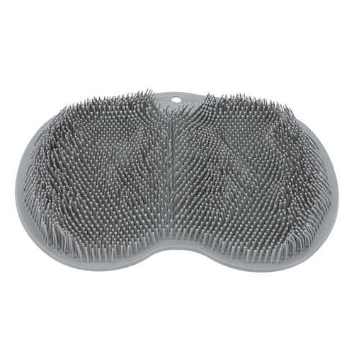 POPETPOP Tapis de Bain Antidérapant 23X30 CM en Tpe pour Massage et Nettoyage des Pieds, Coussinet de Massage Pratique pour Soins du Corps et Bain Quotidien