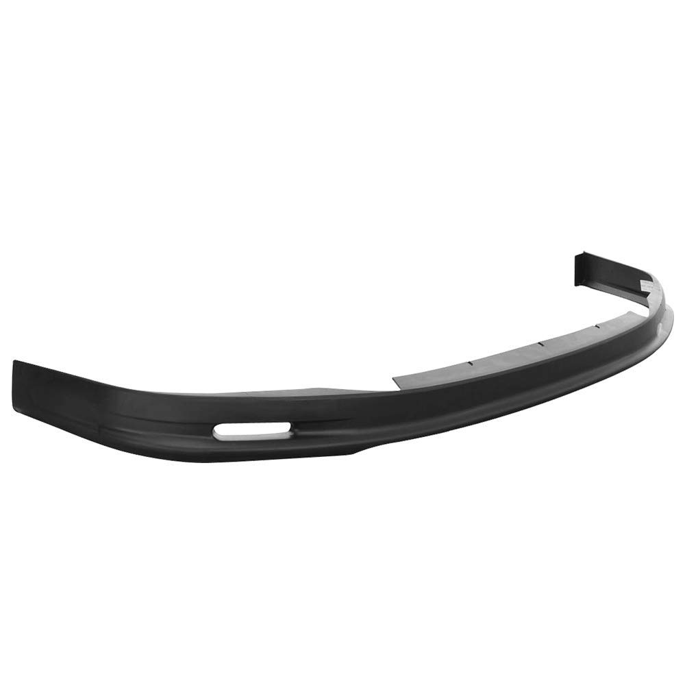 Front Bumper Lip Compatible with 2003-2004 Toyota Corolla, Black PP Guard Protection Finisher Under Chin Spoiler by IKON MOTORSPORTS