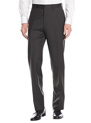 GN Luciano Men's 2 Button Birdseye Two Piece Suit Modern Fit Jacket Pant3