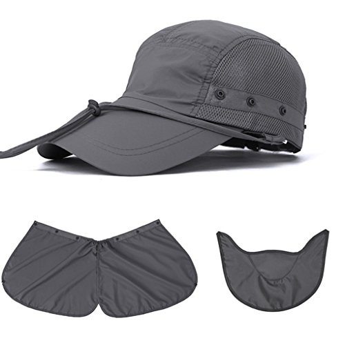 Boné Gorro Chapéu Pesca Protege Sol Picada Mosquitos Pernilongos Zika Dengue Proteção Cabeça Nuca Ro