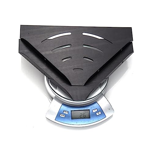 Uonlytech Estante de Almacenamiento de Cesta Triangular cestas almacenaje Cesta almacenaje Accesorios bañó Storage Basket Estante de baño con Ganchos Soporte de Almacenamiento de baño Black
