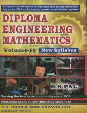 Buy DIPLOMA ENGINEERING MATHEMATICS VOLUME-2 BY B. K. PAL Book Online ...