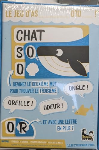 Blackrock Games CACHAMOT - Jeu de société - Association d'idée - Ambiance et de réflexion - idéal Entre Amis ou en Famille - 2 à 6 Joueurs - dès 7 Ans - Parties Rapides - règles Simples - Bankiiiz