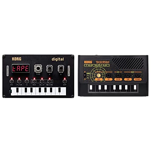KORG Nu:Tekt NTS-1 et DKO Monotron-Delay synthétiseurs miniatures et kit de synthèse digital