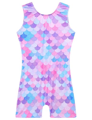 Image of TENVDA Leotards for Girls Gymnastics One Piece Biketard(Multiple Colors)