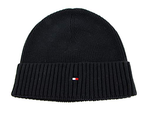 Tommy Hilfiger Herren Strickmütze PIMA Cotton Cashmere Beanie AM0AM03983,...