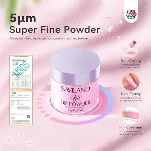 Saviland Dip Powder Nail Kit With Drill thumb #4