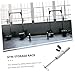 TOYANDONA Steel Portable Weight Plate Holder Rod Gym Attachment for Home Fitness Outdoor Workouts Enhance Weight Load Strength with Convenient Storage