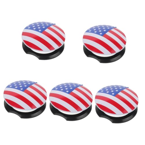 Cubierta de botón de arranque para viajes en carretera con decoración de bandera americana