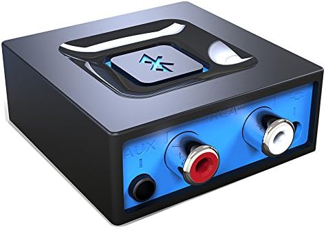 Bluetooth Audio Adapter for Music Streaming Sound System, Esinkin Wireless Audio Adapter Works with Smartphones and Tablets, Bluetooth Receiver for Home Stereo