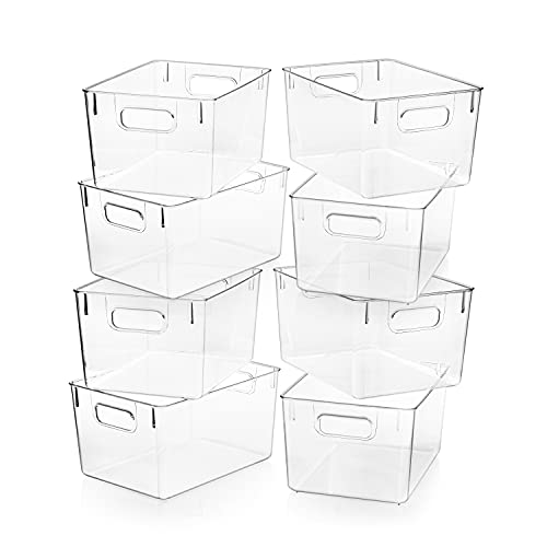 Clearspace Plastic Storage Bins – Perfect Kitchen Organization Or Pantry Storage – Fridge Organizer, Pantry Organization And Storage Bins, Cabinet Organizers #TOP5