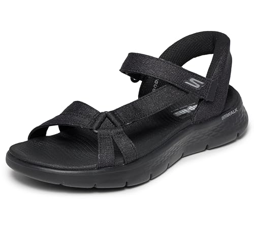 Image of Skechers Women's Go Walk Flex Sandal - Illuminate Hands Free Slip-Ins Sandal