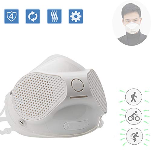 Preisvergleich Produktbild Grist CC Geräuscharm Elektrisch Atmung Schützen Schutzhülle, Portable Staubdicht Antibeschlag Pm2.5 Luft Filter, Für Outdoor-Sportarten