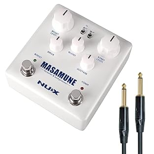 State-of-the-art boost and compressor effects Compressor with 2 clipping modes, booster with hi-cut toggle switch Boost level/drive/hi-cut controls, comp-level/sustain/glare and clip controls Inner routing control + Keepdrum jack cable