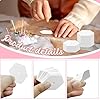 Neworkg 500 PCS Paper Piecing 1", Hexagon Quilting Templates for DIY Patchwork Crafts and Sewing Supplies #2