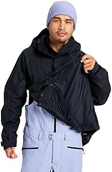 Burton FROSTNER Anorak Jacket 2023 True Black : Amazon.nl: Fashion