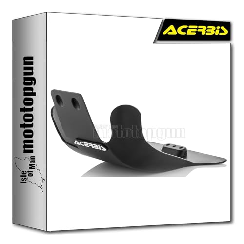 Sabot moteur acerbis 0022892.090 noir pour moto Beta RR 2T 300 RC 2018 2019