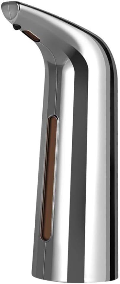 Induction Sensor Liquid Soap Dispenser Automatic Hand Soap Pump Touchless Battery for Home School Bathroom