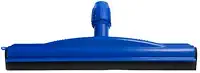 Rodo Bralimpia 55cm Azul com Rosca e Borracha Dupla Expandida Secagem Rápida e Eficiente Compatível com Cabos 22mm Resistente e Prático para Pisos Residenciais e Comerciais (Sem Cabo)