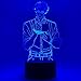 Otaku Lamps Jujutsu Kaisen - Kento Nanami (Shibuya) Anime Night Light, 16 Color RGB LED – Gift for Otaku