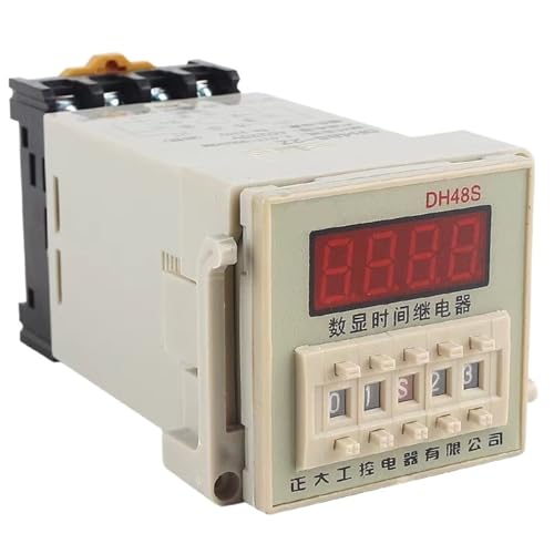 Relais temporisé numérique DH48S-S 2Z ACDC24V pour contrôle de cycle