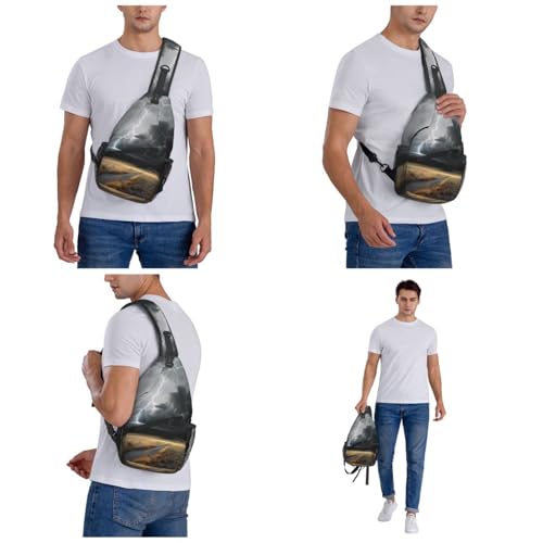 Bolso tipo Sling Unisex para Viaje y Senderismo miniatura 6