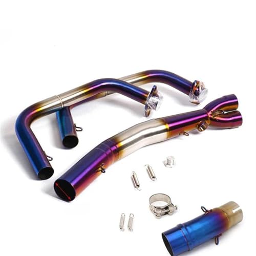 Tuyau slip on Kawasaki Z400 raccord fluide type 2 2017-2022