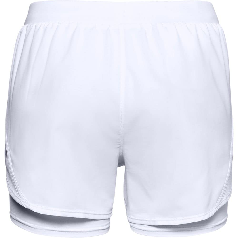 Under Armour Fly by 2.0 2In1 Short de Running Femmes Black/Black/Reflective