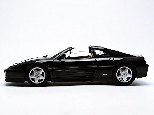 Amazon | MATTEL 1/18 フェラーリ 348TS ブラック | ミニカー・ダイ