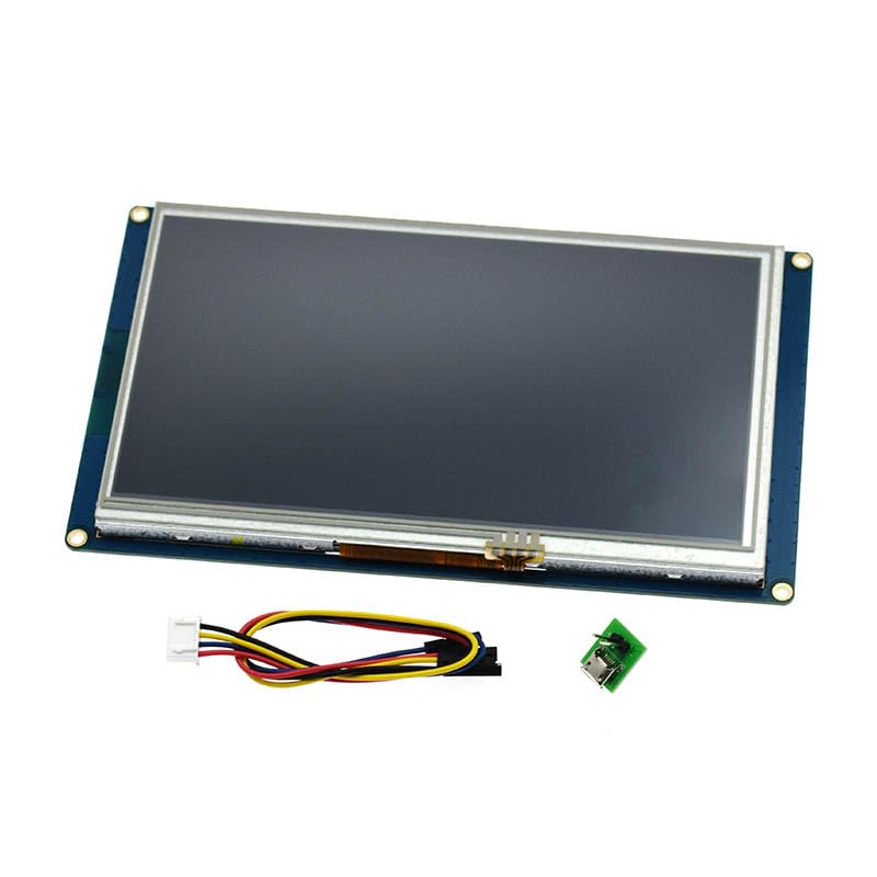 NX8048T070 HMI 7 afficheur intelligent afficheur de contrôle tactile panneau LCD série UART