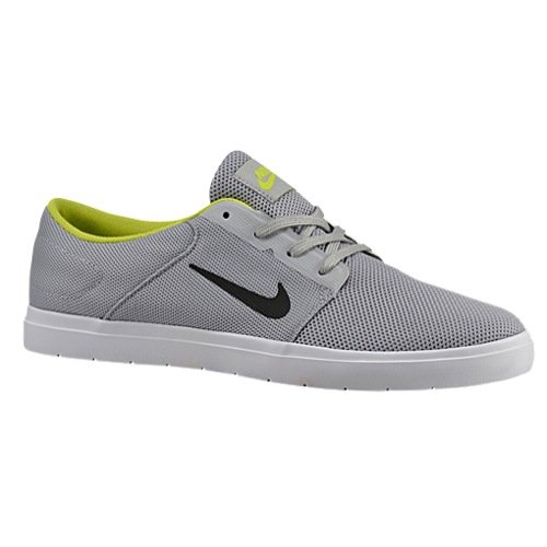 Nike SB Mens Portmore Ultralight Mesh Wolf Grey/Cyber/White/Black 7 D (M)