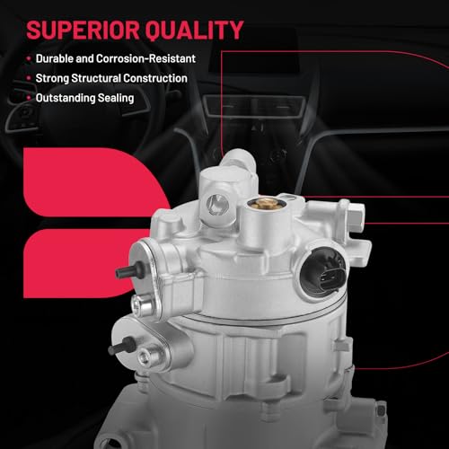 BDFHYK Air Conditioning A/C Compressor 98395 Compatible with Dodge Caliber 2007-2009, Caliber 2008, Compatible with Jeep Compass/Patriot 2007-2008, Replace# 5058228AE