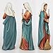 BC Catholic Kitchen Madonna Statue, Blessed Virgin Mary Figure, Devoution Home Décor, Religious Gift 13.4