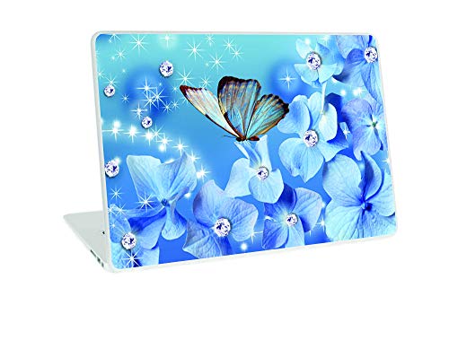 Image of GalaxsiaTM Butterfly D18 Vinyl Laptop Skin /Sticker /Cover /Decal Compatible for Any 14 inch Inches Laptop (Hp /Dell /Sony /Acer /Lenovo /Asus. Etc) Or Notebook.