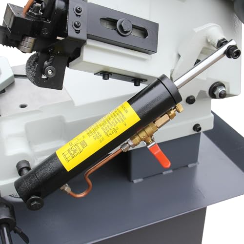 KAKA INDUSTRIAL BS-912B Metal Band Saw 9" Horizontal Metal Cutting Band Saw 4 Steps Blade Speed 115V&230V Dual Voltage Prewired 1PH