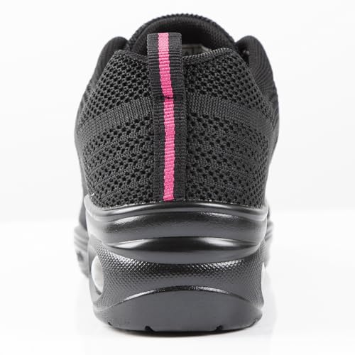 Linodes Women's Breathable Dance Sneaker with Split Sole and Air Cushion Jazz Dance Walking Shoes4