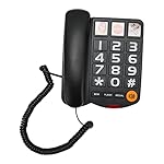 Big-Button-Phone-for-Seniors-Corded-Landline-Telephone-One-Touch-Dialling-for-Visually-Impaired-Loud-Speaker-for-Hearing-Impaired-SOS-Number