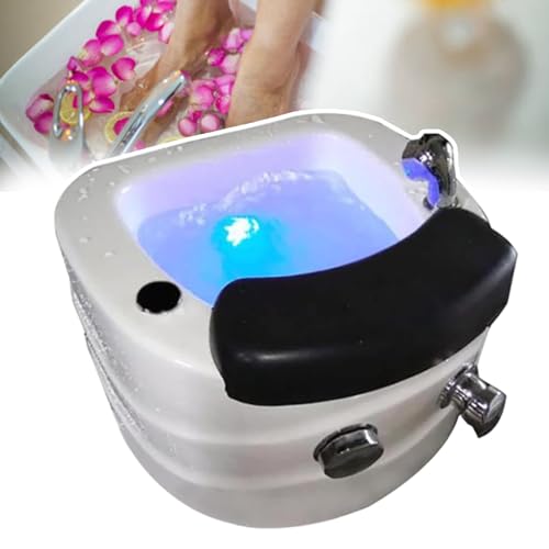 Spa portátil para pies con masaje y drenaje automático