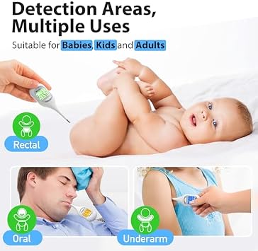Bundle of Thermometers for Fever, Basal Thermometer