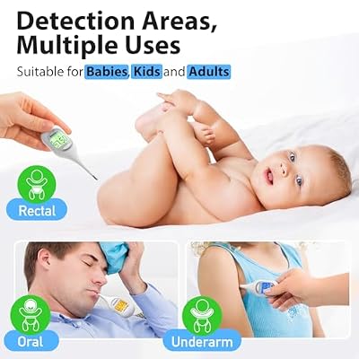 Bundle of Basal Digital Thermometers for Adults