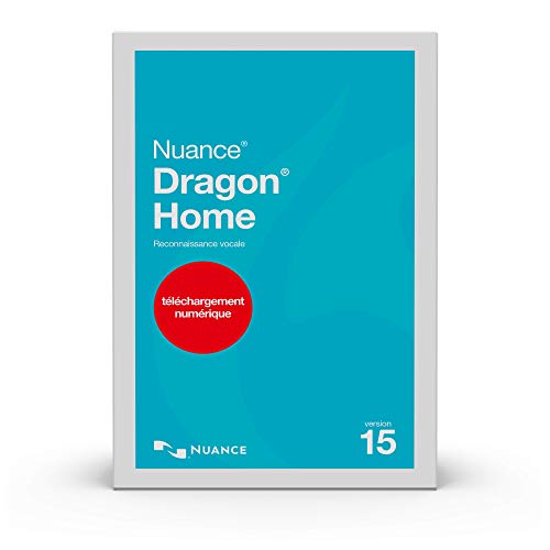 Nuance Dragon Dragon Home 15.0 French, Dictate Documents And Control Your Pc – All By Voice cover