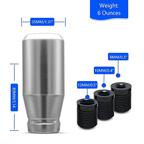 Amazing Auto Manual Racing Jdm Type-R Style 5 Speed Universal Gear Shift Knobs Fit Compatible With Mazda Tacoma Sti Nismo 2004 Honda Accord Subaru #TOP1