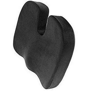 ORTHORELIVE Orthopedic Coccyx Cushion Tailbone Support & Sciatica Pain Relief Hip Support (Black) (B08MF5QVYQ) Amazon Price History, Amazon Price Tracker