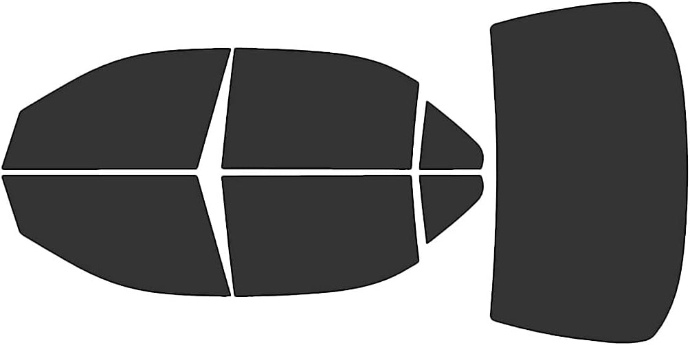 Rvinyl Window Tint Kit Compatible with Mercedes-Benz S-Class 2000-2006 - Complete Precut Kit - 20%