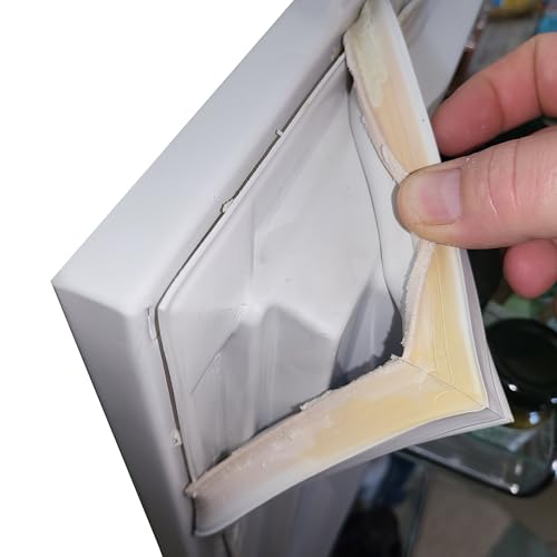 AWFOM Kühlschrankdichtung Magnetdichtung Türdichtung Kühlschrank Kühlschrankdichtungen,Auf Ihre Maße