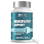 Nerve Savior for Neuropathy, 120 Capsules with 600mg Alpha Lipoic Acid, Benfotiamine & B12, for Discomfort in Feet, Hands, Legs, Back & Neck