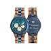 Imagen de Reloj de Madera para Hombre Personalizado con Grabado-Reloj Hombre Elegante Madera Olivo Correa Ajustable Ligero-Regalo Original Aniversario Cumpleaños Boda Día del Padre Detalle Único Artesanal